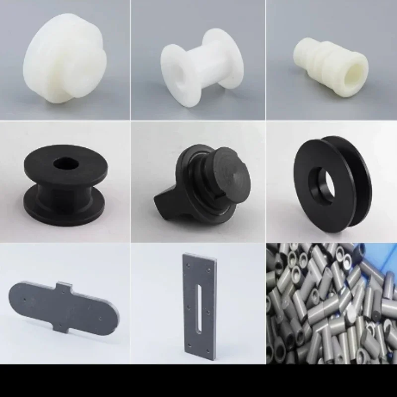 White Gray Black PVC Round Rod Bar Diameter 6-30mm Plastic Stick Length 500mm For DIY Tool Handle Model Model Making
