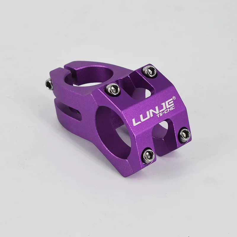 LUNJE MTB Vorbau 31,8 x 45 mm hochfester kurzer Lenkervorbau Aluminiumlegierung Fahrradbrücke Racing Downhill Rennrad Vorbau