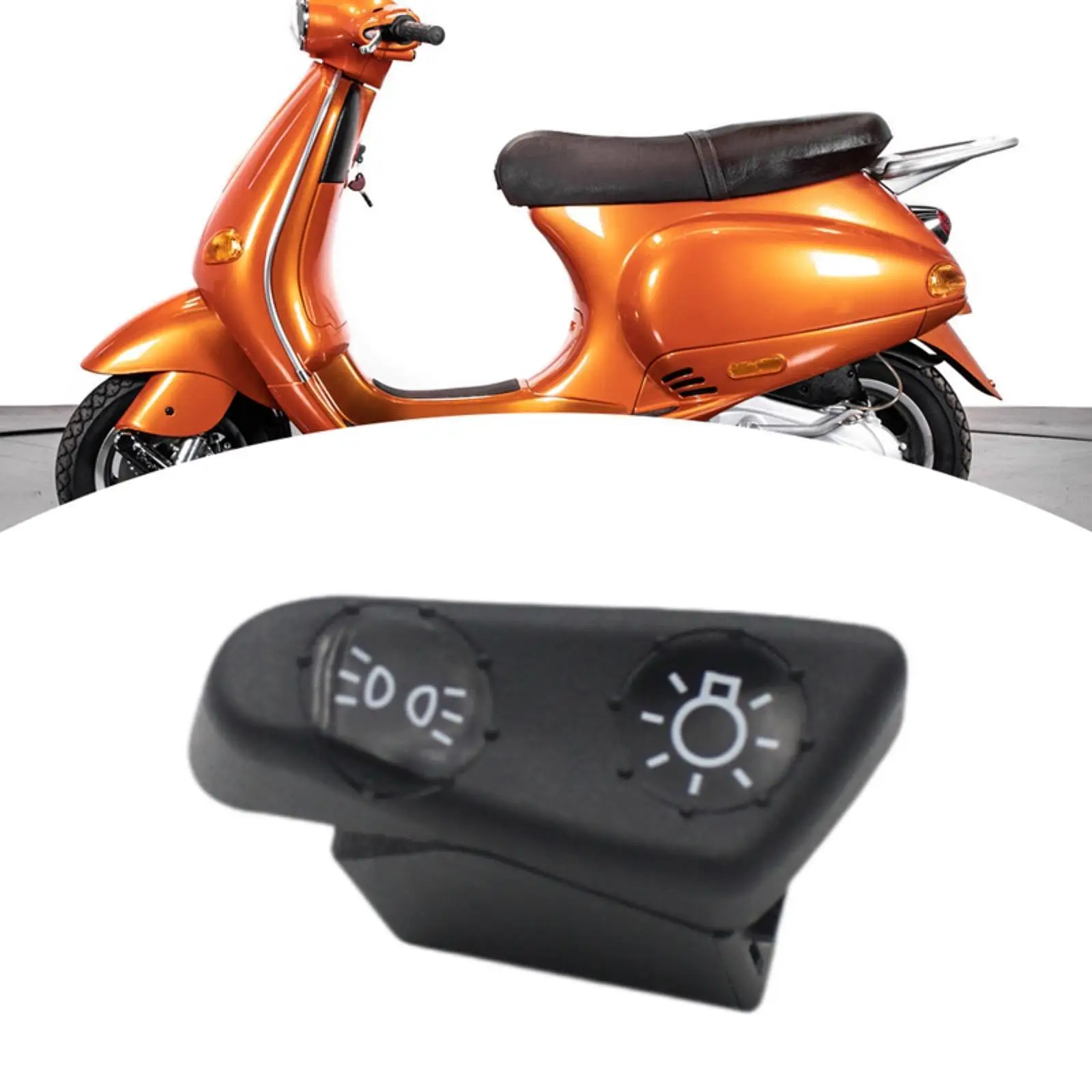 Portable Motorcycle Light Switch Accessory Professional PP Replacement Practical for Vespa ET4 125 1996-1998