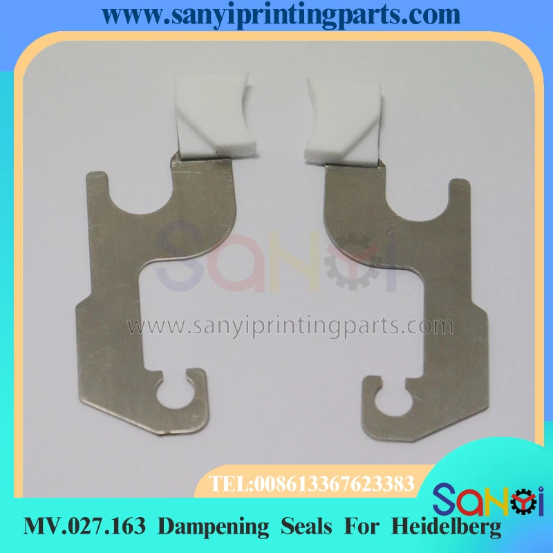 

1 пара демпфирующих уплотнений Heidelberg QM46 PM46 MV.027.163 для деталей печатной машины