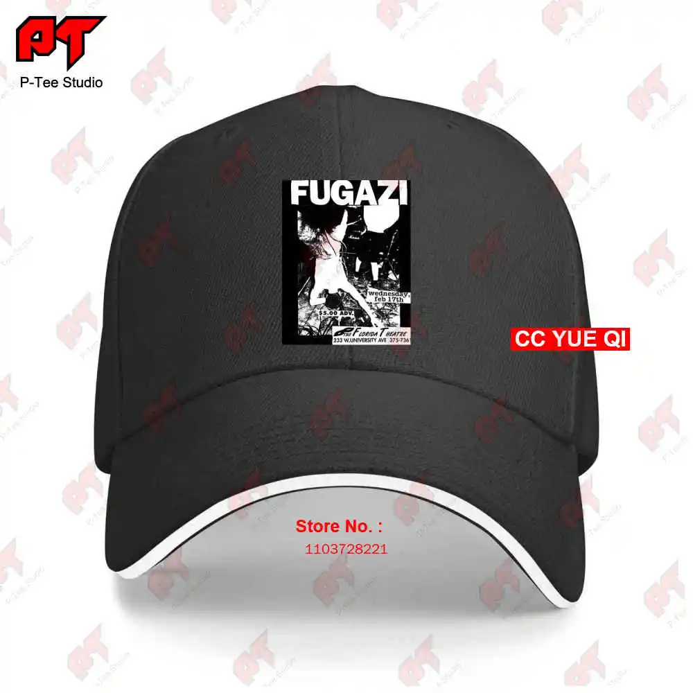 Fugazi Punk Rock Flyer Baseball Caps Truck Cap J471