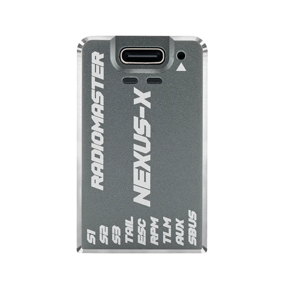 RadioMaster NEXUS-X RC Heli Gyro FC STM32F722 Built-in Black Box Barometer CNC Case Multiple UART Interfaces