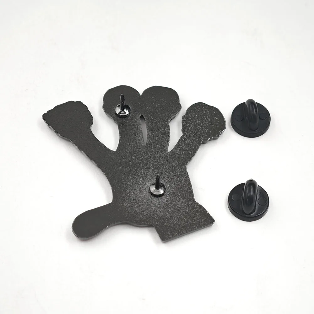 S-System of A D-Down SOAD Metall-Emaille-Anstecknadel Rockband-Logo Brosche Lustiges Rotes Hand-Maskottchen Abzeichen Reversnadeln Musik-Fan-Geschenk Schmuck – Detail 3