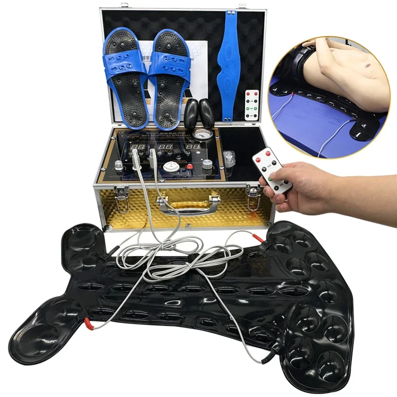 

Bioelectric Stimulator DDS Bioenergy Resonance Massager Chinese Traditional Meridian Massage Pulse Vibration Health Care