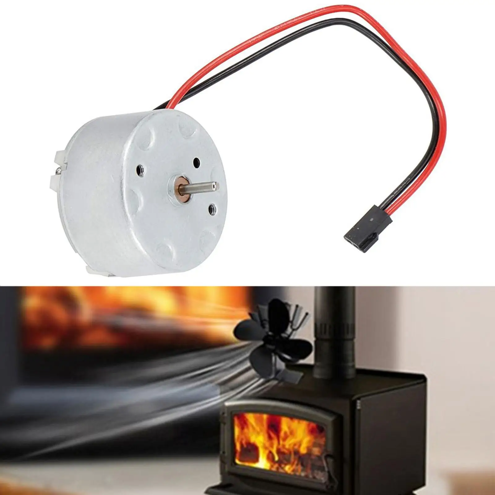 Fireplace Fan Motor Fireplace Fan Accessory for Wood Stove Wood Burning Fan