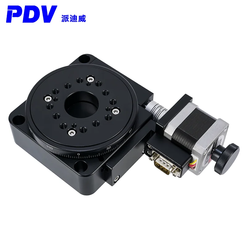 PDV NEW PX110-100T  Motorized Rotation Stages , Motorized Rotation Stage,Electric Rotating Platform, High Percision linear Stage