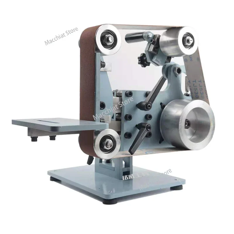 

Belt sander Household small 750W variable frequency motor vertical and horizontal dual use 915 belt 50 metal grinding