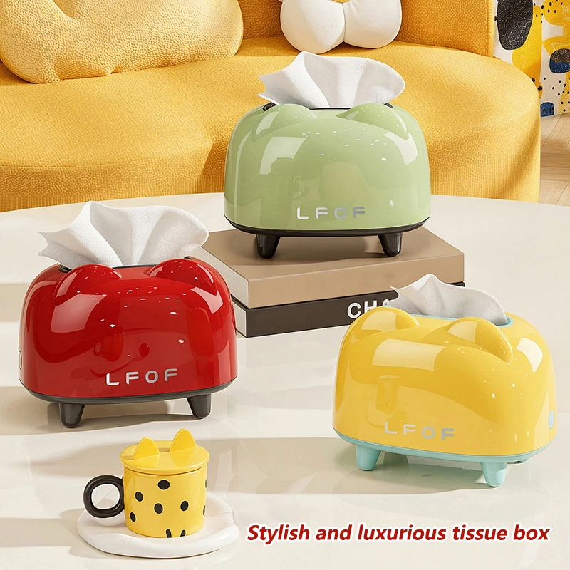 Luxury-featured Tissue Box For Home Use, Including Living Room, Coffee Table, Dining Table, Bedroom, And Tabletop Napkin Storage
