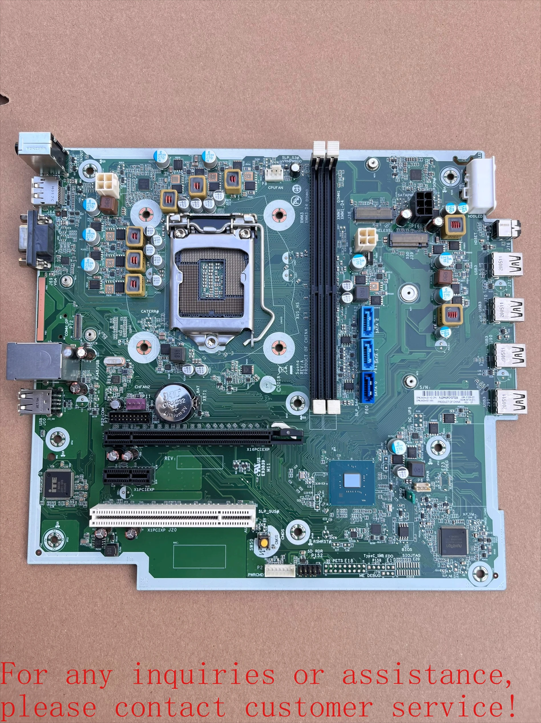 For HP ProDesk 480 G6 MT main board L64054-001 L61688-001   (store code: 0620)
