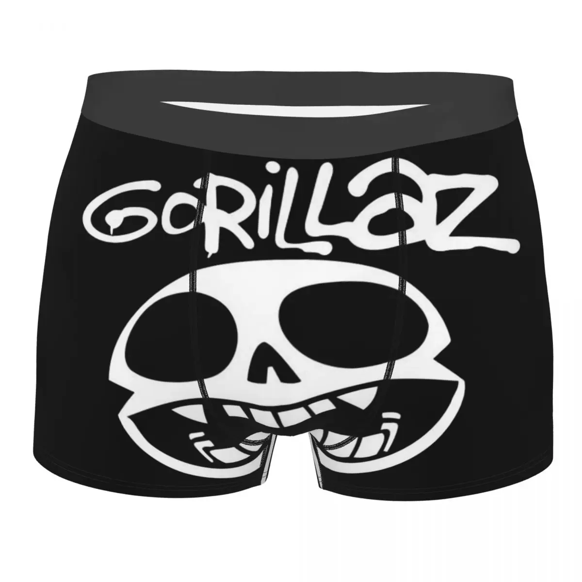 

Cool Music Band Gorillaz Skateboard Men's Boxer Briefs, Highly Breathable Underwear,High Quality 3D Print Shorts Birthday Gifts