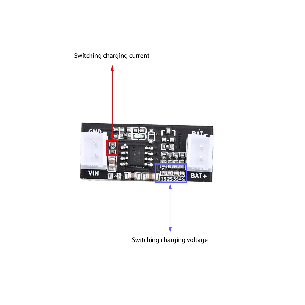 DC 5V 500mA Type-C CN3085 Terminal Lithium Battery Charger Board Module Li-ion Battery Charger 1S 2S 3S 4S For Toys Cameras