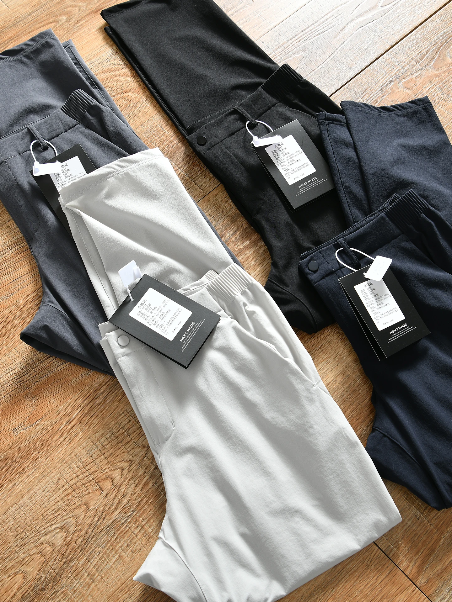 Outdoor Men's Lightweight Climbing Hiking Sports Quick Dry Long Pants 3D Tailoring Breathable Quick Drying Summer Trousers