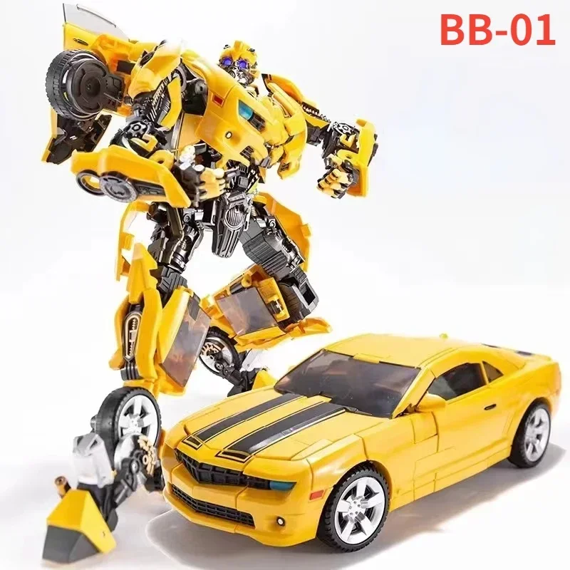 

In Stock BMB Transformation BB-01 BB01 BB-02 BB02 Black Oversized 28CM KO Enlarged BEE Deformation Metal Model Action Figure Toy