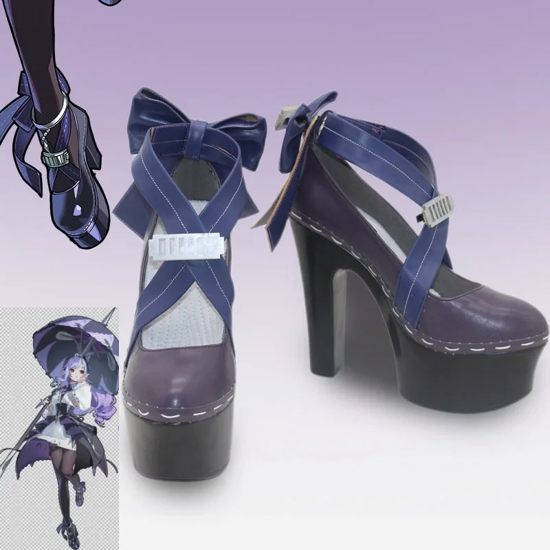 

Vivian ZZZ Zenless Zone Zero Cosplay Shoes Boots High Heels Carnival Halloween Christma Party