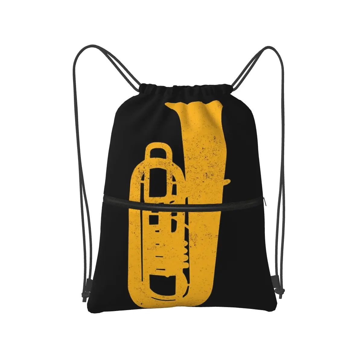

Tuba Backpacks Fashion Drawstring Bags Sports Bag Book Bags for Travel Students