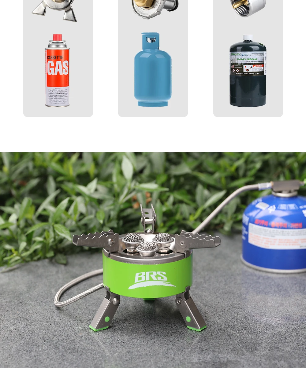 BRS Brenner 4200W 7000W Outdoor Camping Gasherd Faltbare Wandern Picknick Ofen Tragbare Tourist Kochen Brenner Camping Liefert – Detail 10