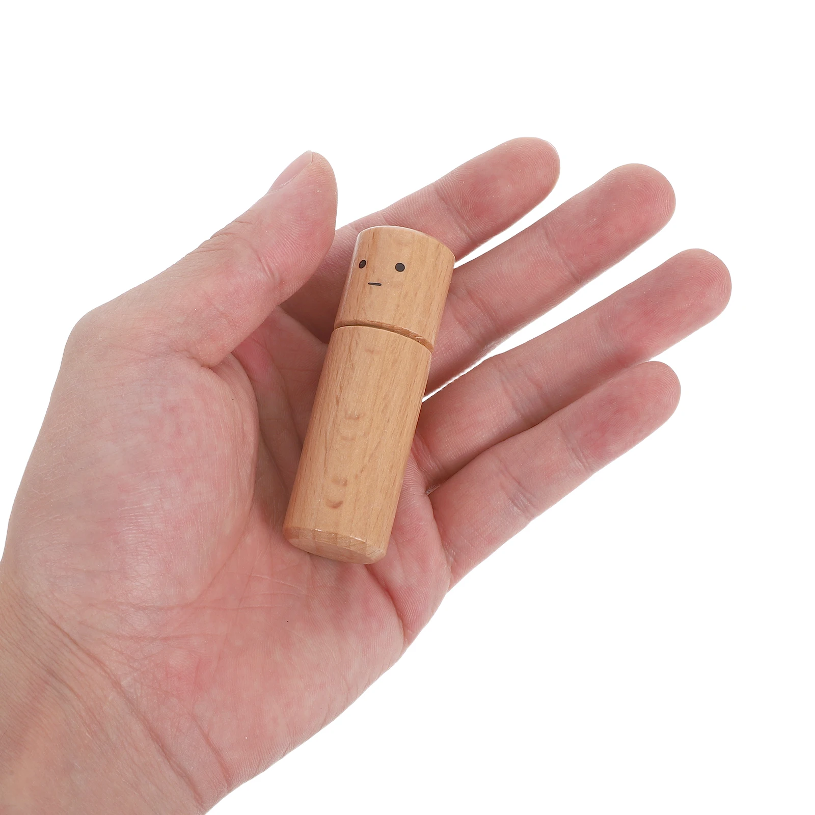 

10 Pcs Wooden Plain Peg People Natural Figures Decor Unpainted Room Unfinished
