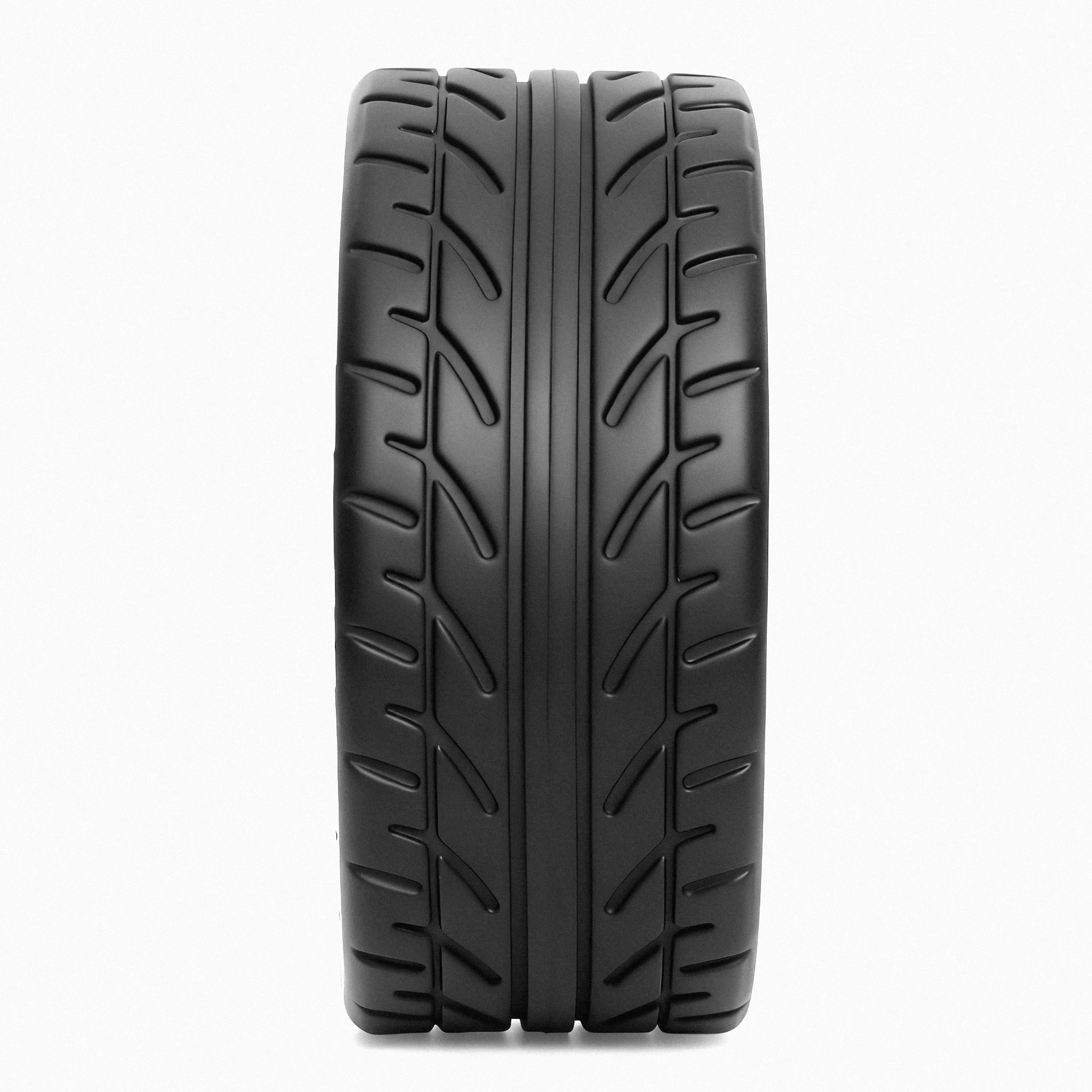 4 Uds neumáticos de goma y llantas de plástico cubo hexagonal de 12mm Compatible con HSP Tamiya HPI Kyosho Redcat ExceedRC 1/10 Touring Ca en carretera