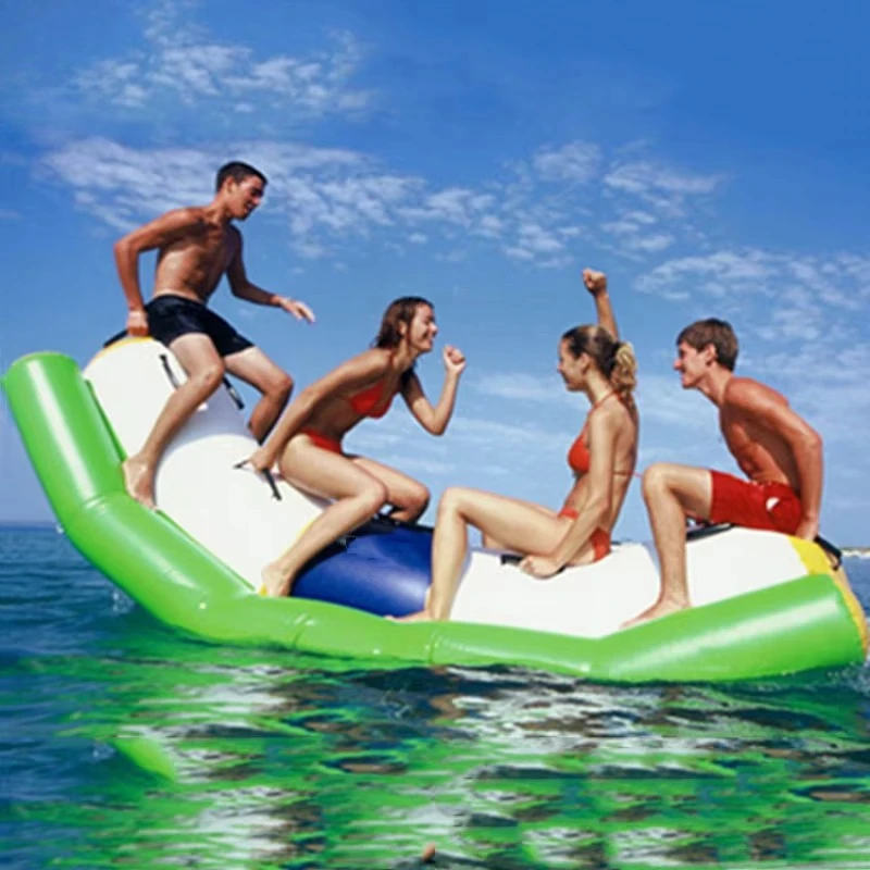 

Hot-selling water sports inflatable seesaw 4 people big water rocker