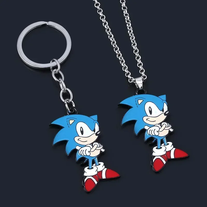 2 шт., игра S-Soniced, аниме, мультяшная фигурка, сумка, кулон, персонаж аниме, кавайный брелок, украшение, детский подарок на день рождения, Хэллоуин