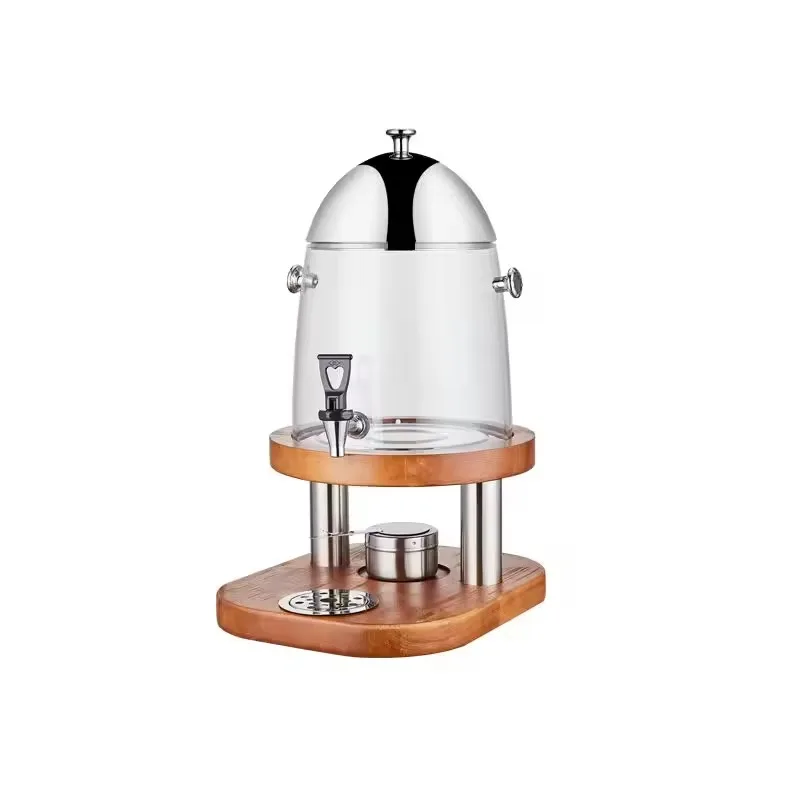 dispenser container, splash-proof design, alcohol burner powered 19-liter capacity, suitable for tea, juice, cold drinks