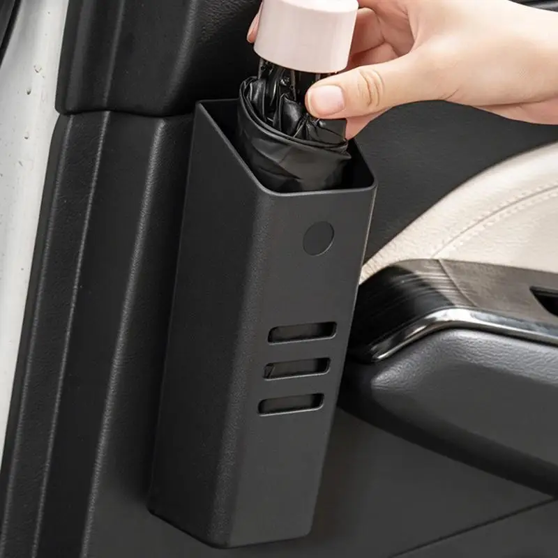 Large Capacity Car Umbrella Holder Leakproof Vehicle Storage Bucket Universal for Car Boot Back Seat Outdoor Travel Use