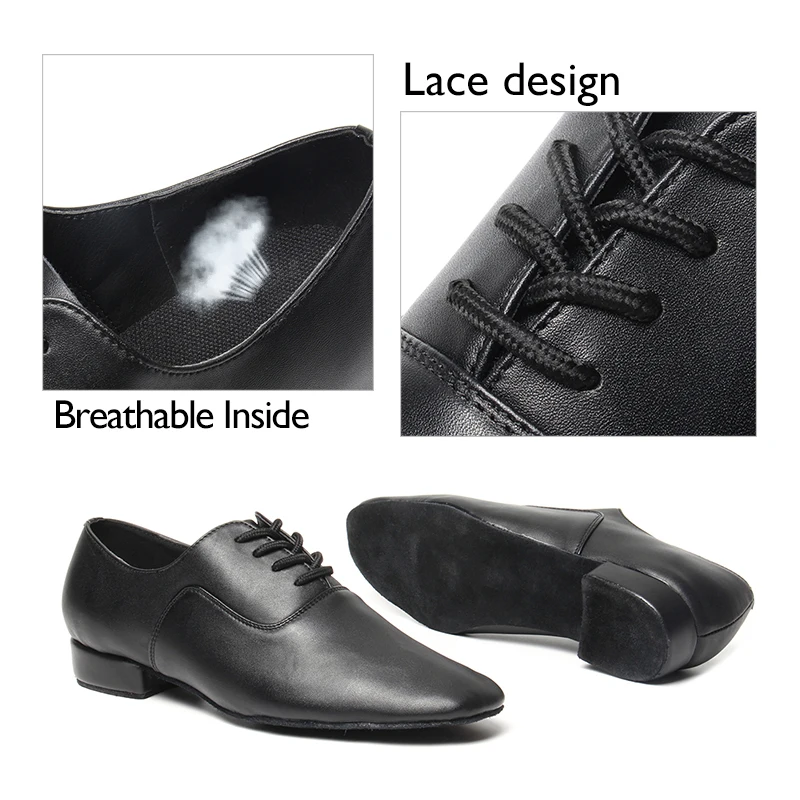 Men Dance Shoes Latin Ballroom dance shoes Modern Indoor Shoes Men Tango Shoes Dance Sneaker For Boy heeled 2.5cm