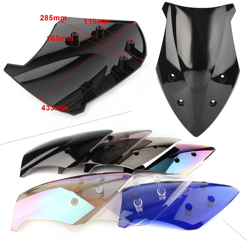 Motorcycle Windshield Windscreen ABS Wind Screen Shield For Suzuki GSX-S1000F 2015 2016 2017 2018