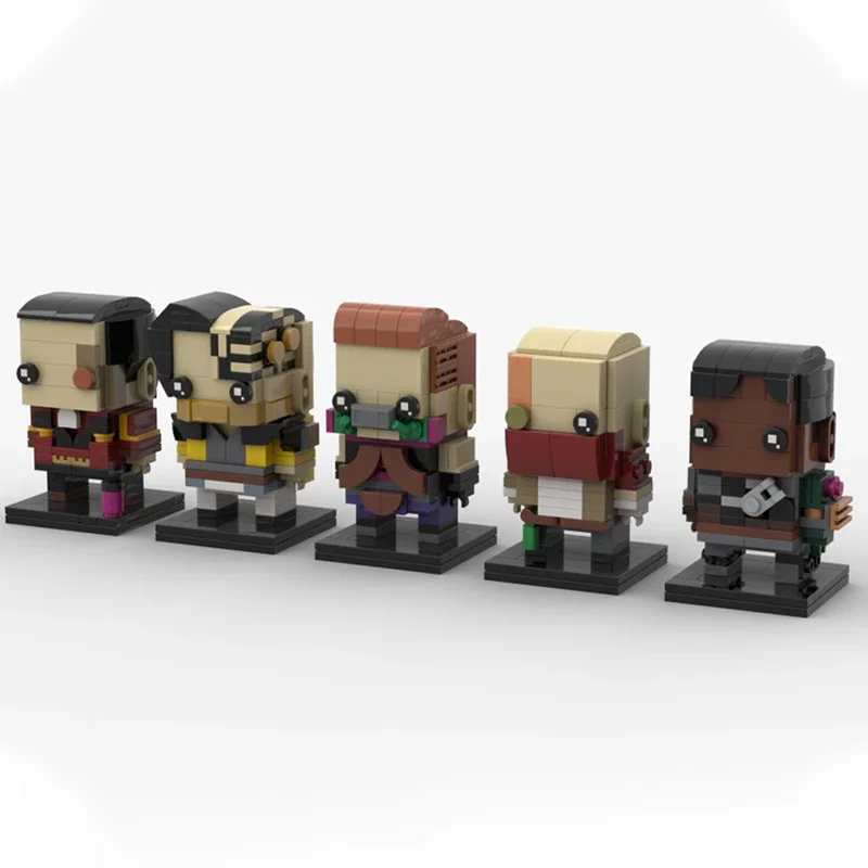 

748pcs MOC Zaunites Arcane Summoner's Rift Brickheadz Building Blocks Christmas Gift Exclusive Collector Showcase for Creative