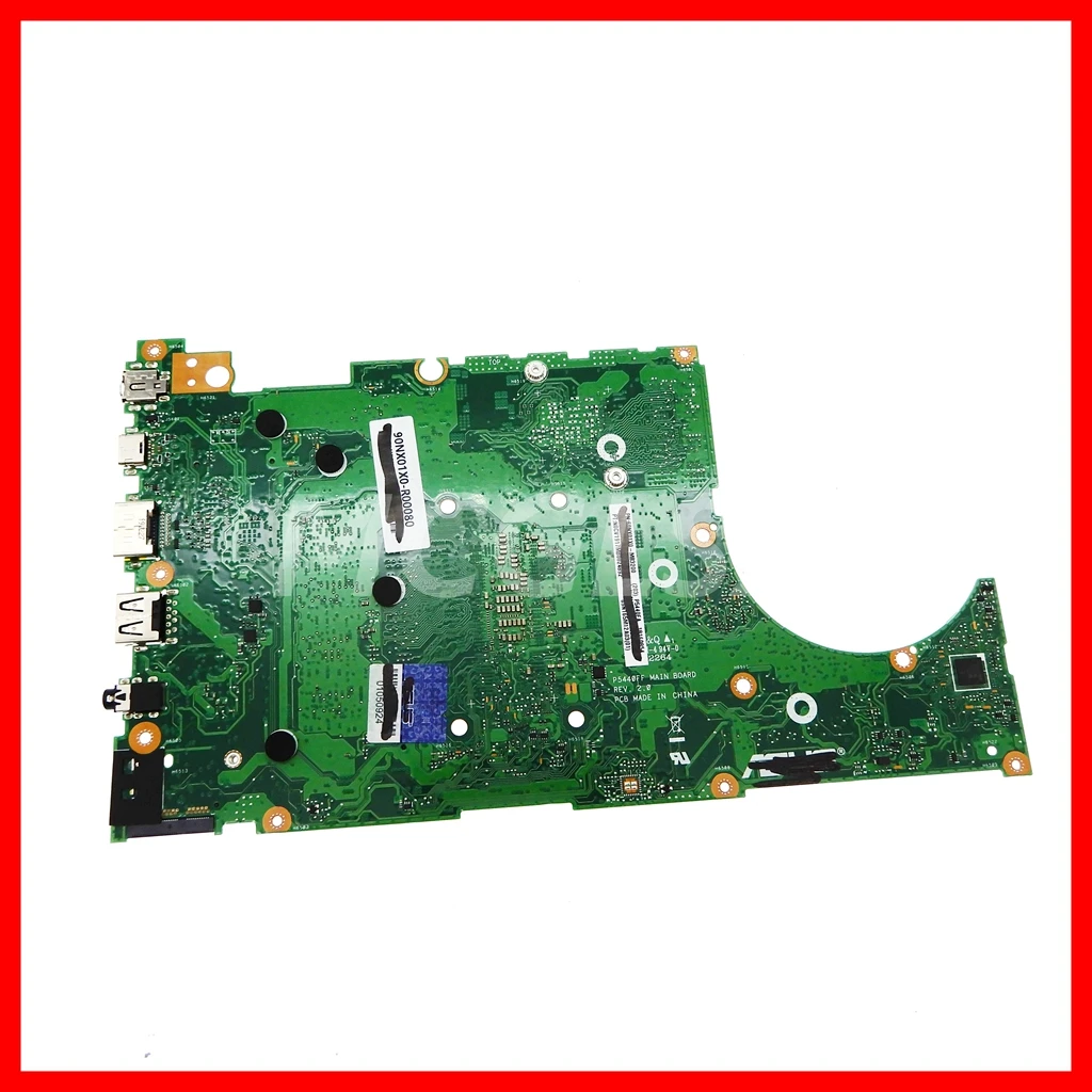 P5440FF Moederbord Voor ASUS P5440F P5340FA P5340FF P5440UF P5440FA Laptop Moederbord i3 i5 i7-8th Gen CPU 4GB 8GB-RAM