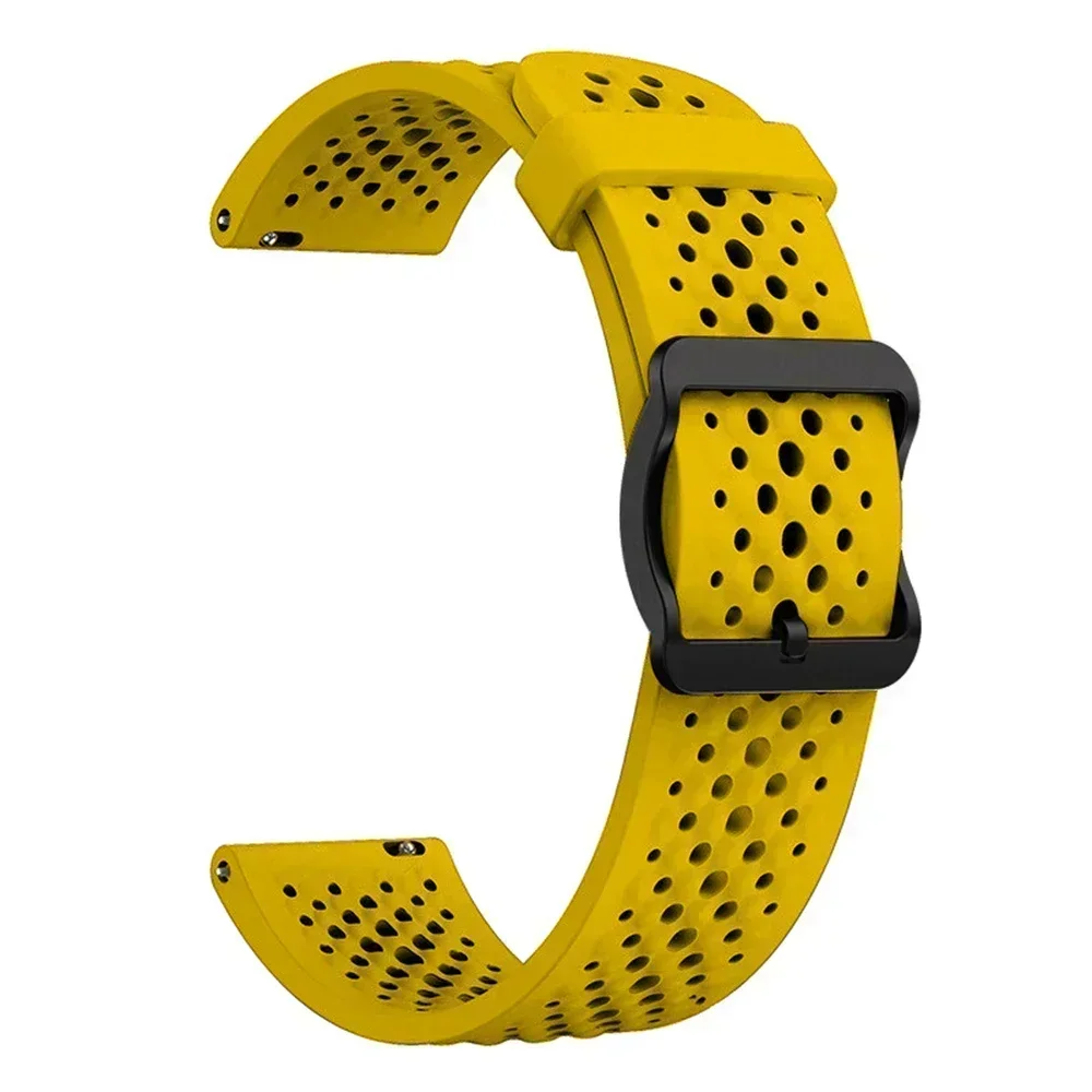 Cinturino per orologio in silicone da 22 mm per Garmin Forerunner 265 255 cinturini musicali Vivoactive 4/Venu 2/Venu 3/accessori per cintura braccialetto attivo