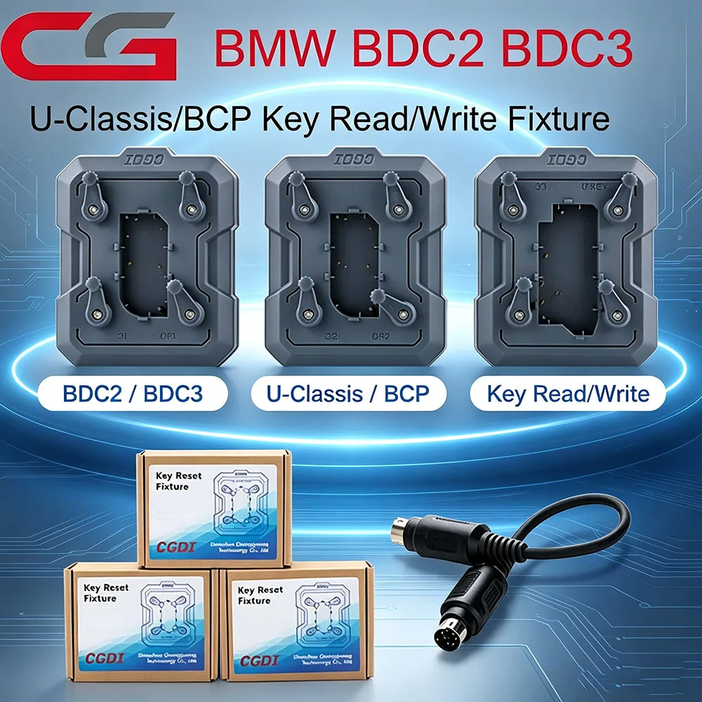3pcs/set CGDI for BMW BDC2 BDC3 U-Classis/BCP Key Read/Write Fixture Work with CGDI K2