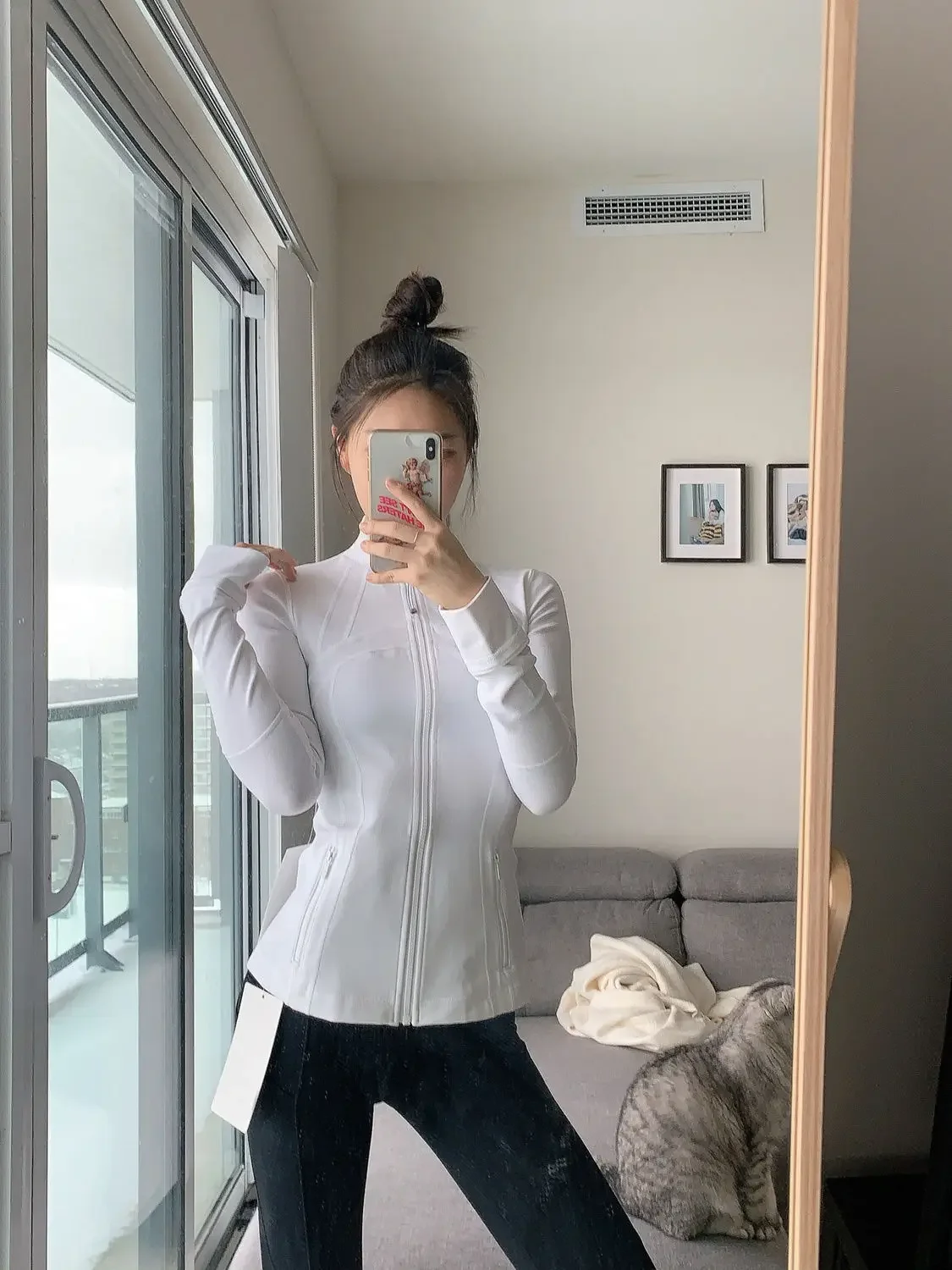 

Y2k 2025, новинка, корейский стиль, одежда для йоги с тонкой талией, женская одежда, защита от солнца, спортивная куртка для фитнеса, женская куртка с капюшоном