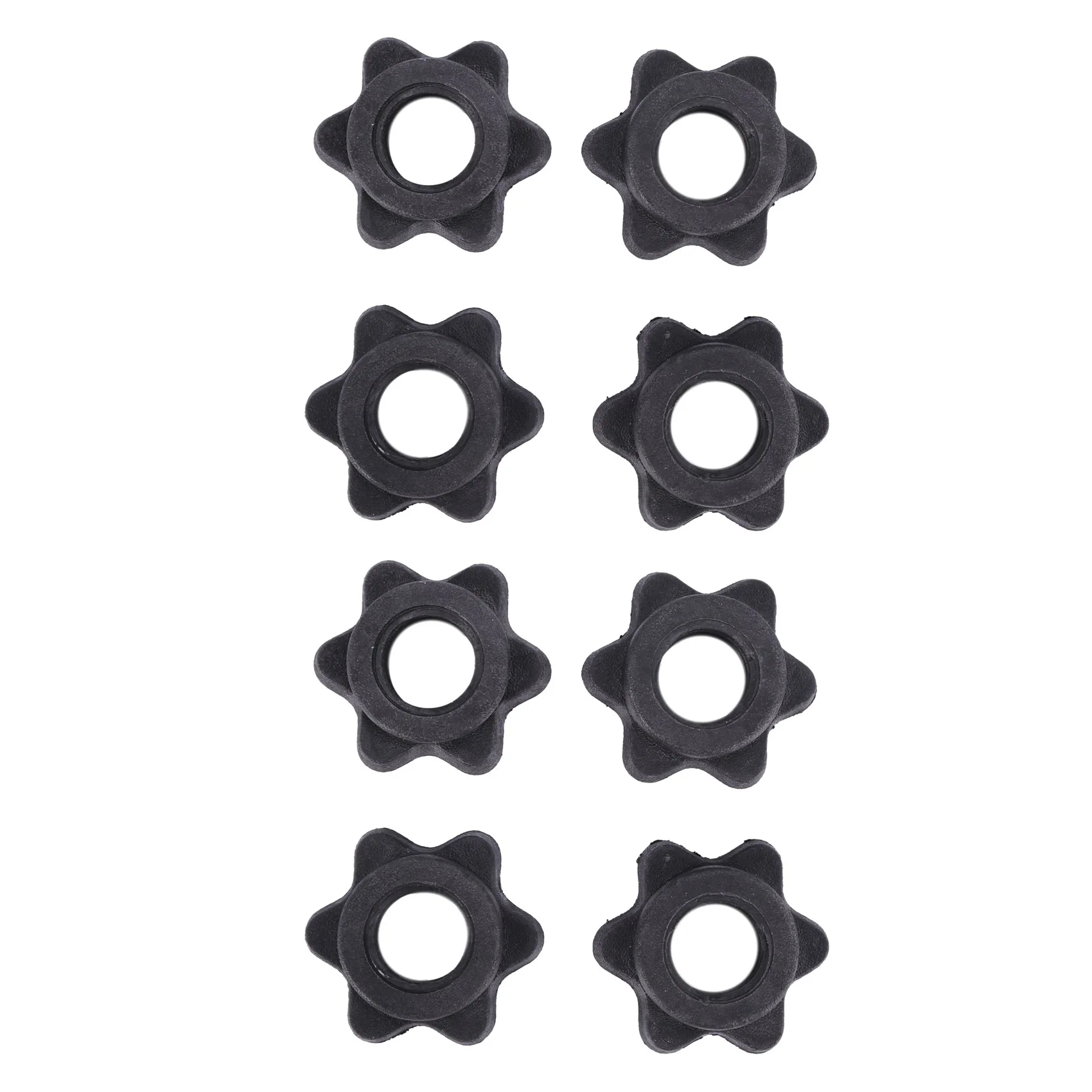 

Hot sale 4 Pairs Dumbbell Hex Nut,Dumbbell Rod Nut, Collars for Barbells Bars Training Sports