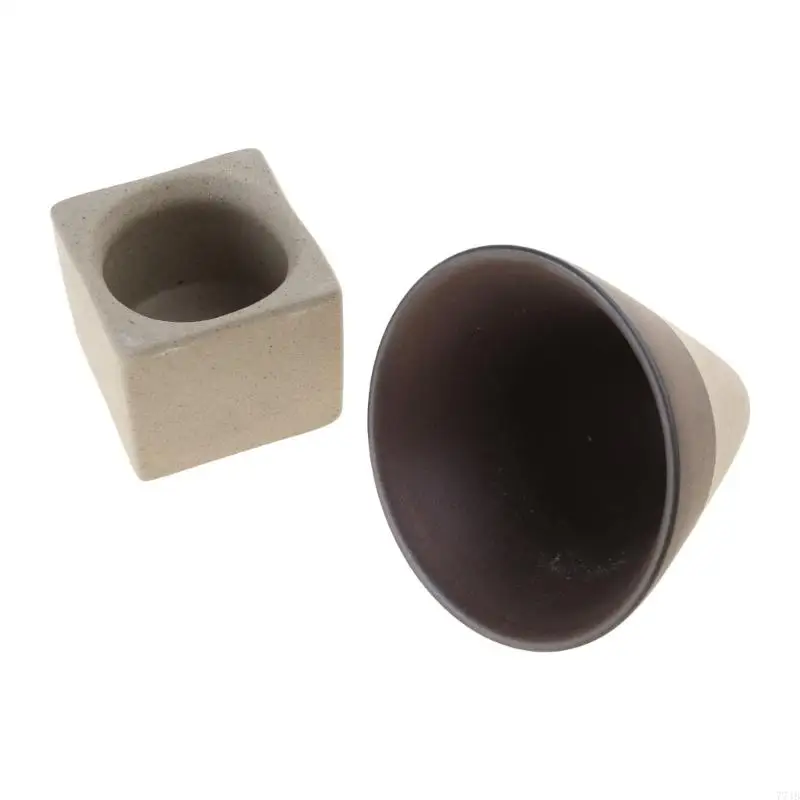 77JB Tazas café cerámica Vintage 100ml, taza té cerámica rugosa, taza café con leche japonesa, taza con