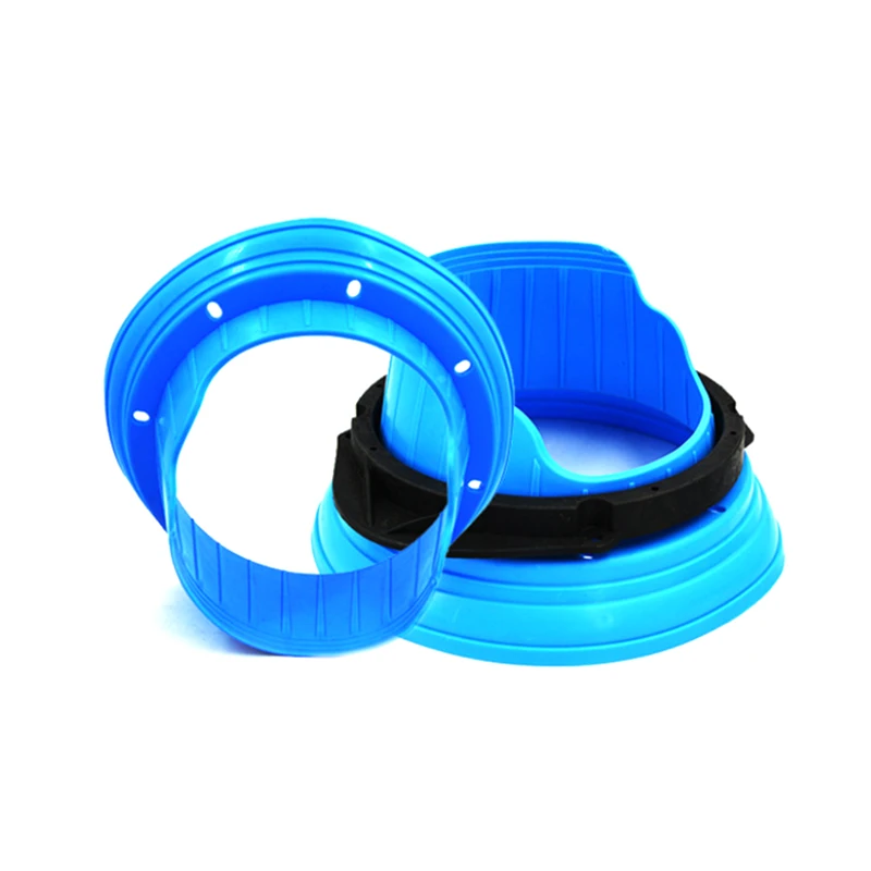 1 pieza de almohadilla protectora de altavoz de coche de 6.5" de goma, cubierta impermeable para bocina de 6.5 pulgadas, sellado estético para bobina de voz, mejora el sonido de 6.5 pulgadas.
