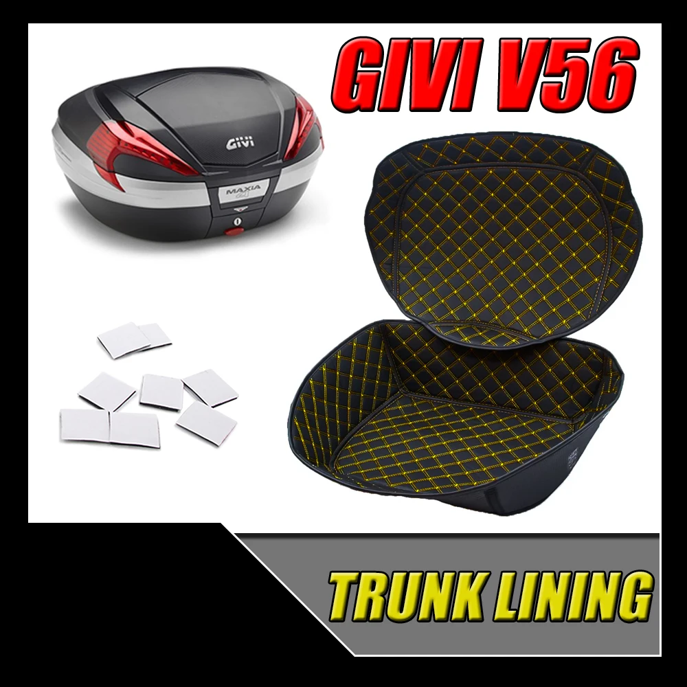 

For GIVI V56 Motorcycle Rear Trunk Case Liner Luggage Box Inner Rear Tail Seat Case Bag Lining Pad Accessories Fit GIVI V56