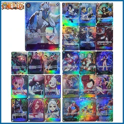 Anime One Piece DIY ACG Boys Battle Game Toys Collectible Cards Christmas Birthday Gifts Uta Boa Hancock Perona Roronoa Zoro