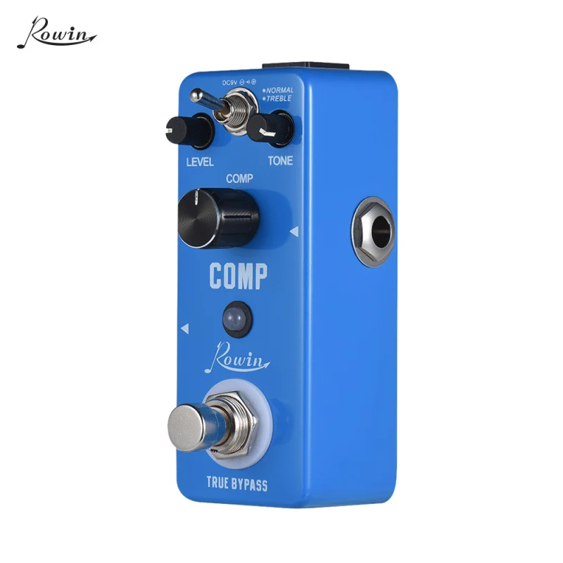 LEF-333 Compression Effector COMP Compressor Compress Guitar Effect Pedal Aluminum Alloy Shell True Bypass