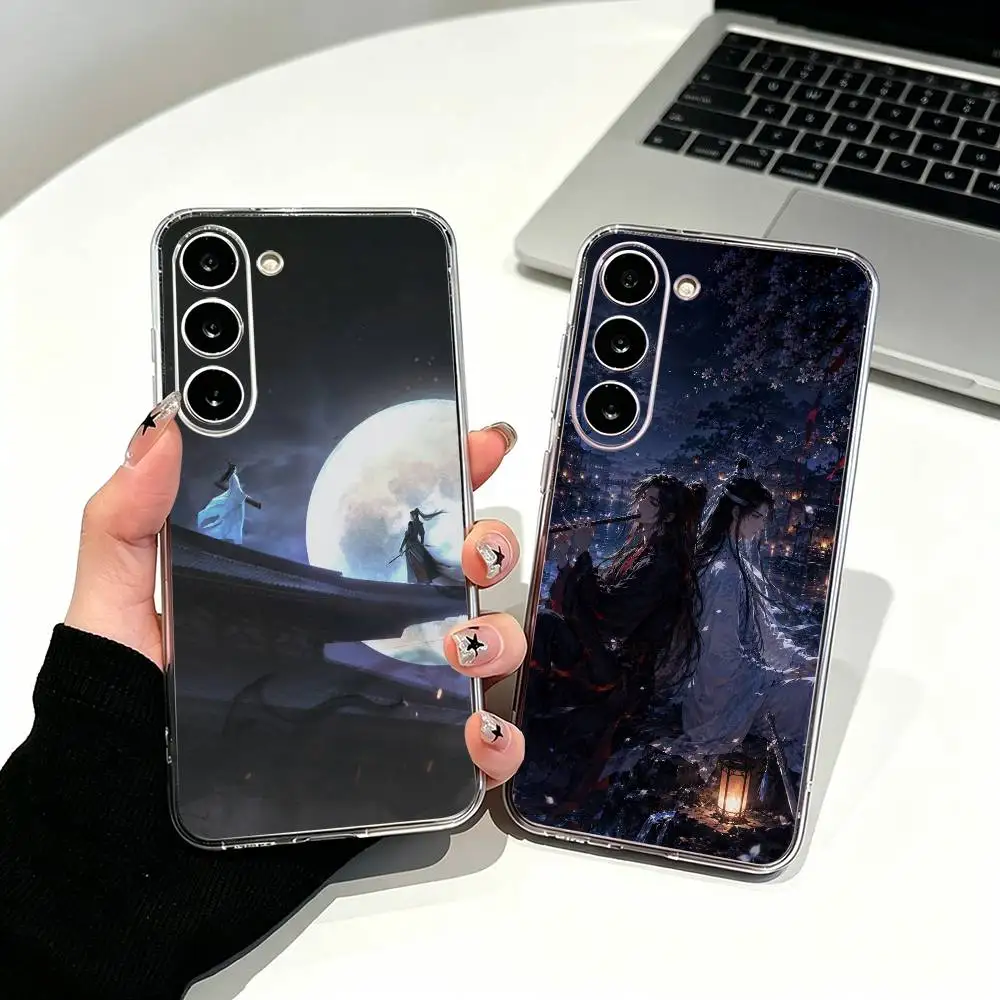 Grandmaster of Demonic Cultivation - Mo Dao Zu Shi Clear Phone Case for Samsung Galaxy A71, A70, A40,A52, A51, A30
