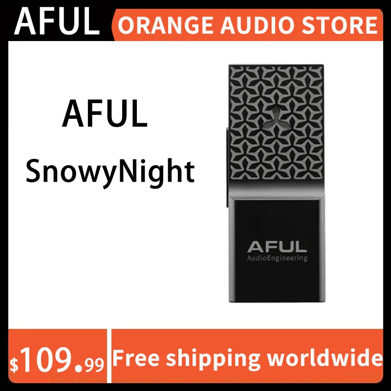 AFUL SnowyNight Portable USB DAC & AMP Dual CS43198 Chips Lossless Transmission 32/768kHz PCM DSD256 3.5mm 4.4mm Balanced