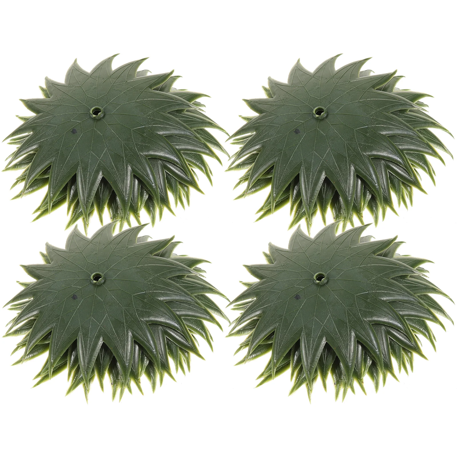 

50pcs Artificial Flowers Calyxes Plastic Calyxes Artificial Flowers Sepals DIY Plastic Calyxes Materials