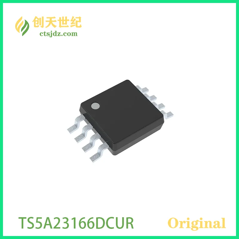 TS5A23166DCUR  New&Original  TS5A23166DCUT  	 2 Circuit IC Switch 1:1 900mOhm