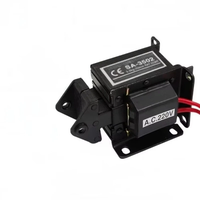 SA-3502 AC 220V/380V /110V 3kg Force 20mm Stroke Pull Type Solenoid