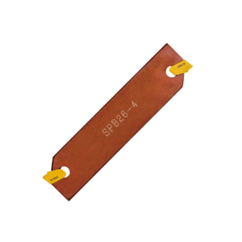 Imagem -02 - Lâmina de Inserção Indexável Spb 26 mm 32 mm Grooving Cut-off Cutter Holder 1pc Spb26 Spb32