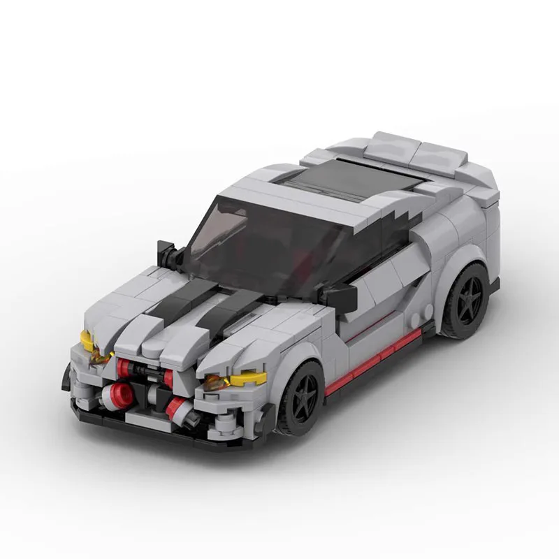 

MOC M4 CSL G82 Speed Champions Grey Super Sports Cars Building Blocks Bricks Set Kids Toys Gifts For Boys And Girls