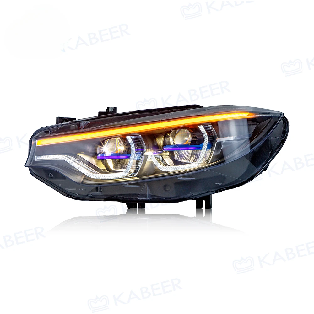 F32 LED Headlight for bm 4 Series F33 F36 F80 F82 F83 F32 Upgrade Headlight F32 LCI Xenon Modified Light Lamp with Full LED