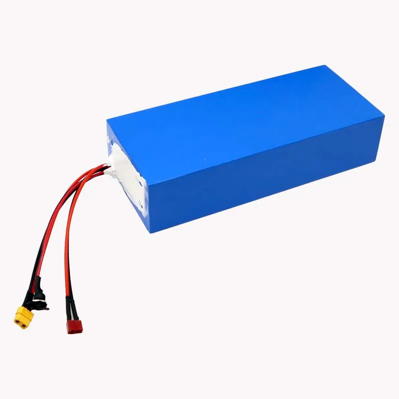 Комплект для переоборудования литий-ионного аккумулятора 18650, 60 В, 20 Ач, аккумуляторы 1000 Вт, 1500 Вт, двойной выход, встроенный BMS + зарядное устройство 67,2 В, 3 А