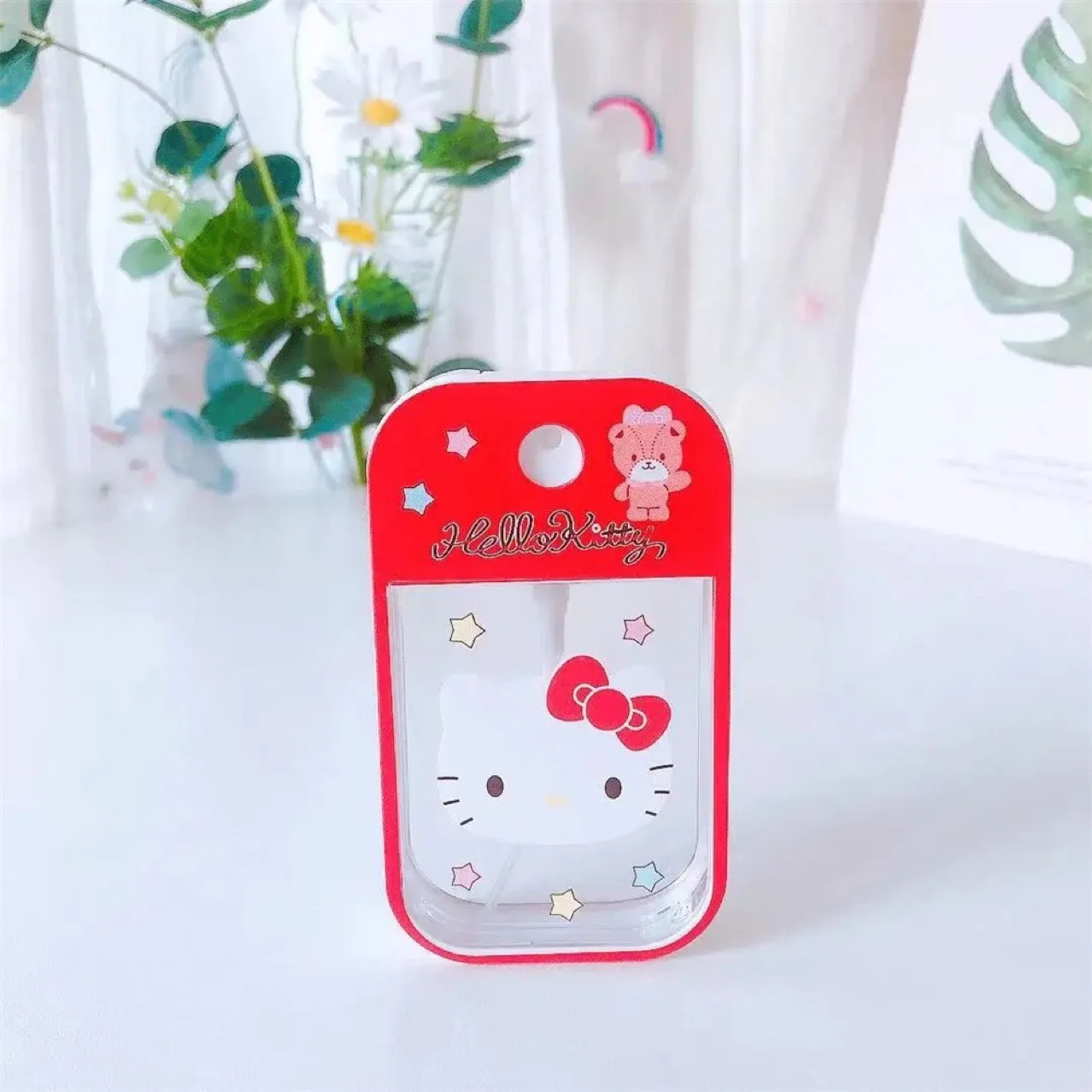 50ml Anime Hello Kitty Sanrio Perfume Spray Bottle Kuromi Cinnamoroll Travel Portable My Melody Cartoon Alcohol Press Bottled