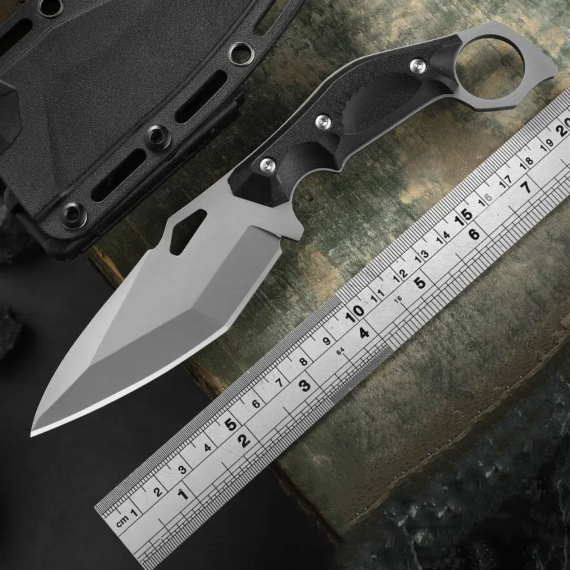 

Straight Knife Tactical Knife Claw Knife Outdoor Knife Camping Carrying Pocket Knife Defense Knife Wilderness Survival Knife